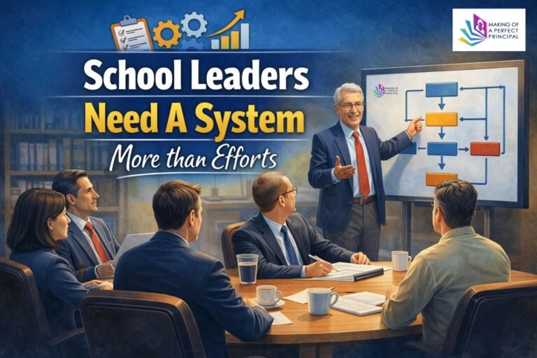 School Leaders Need A System More Than Efforts